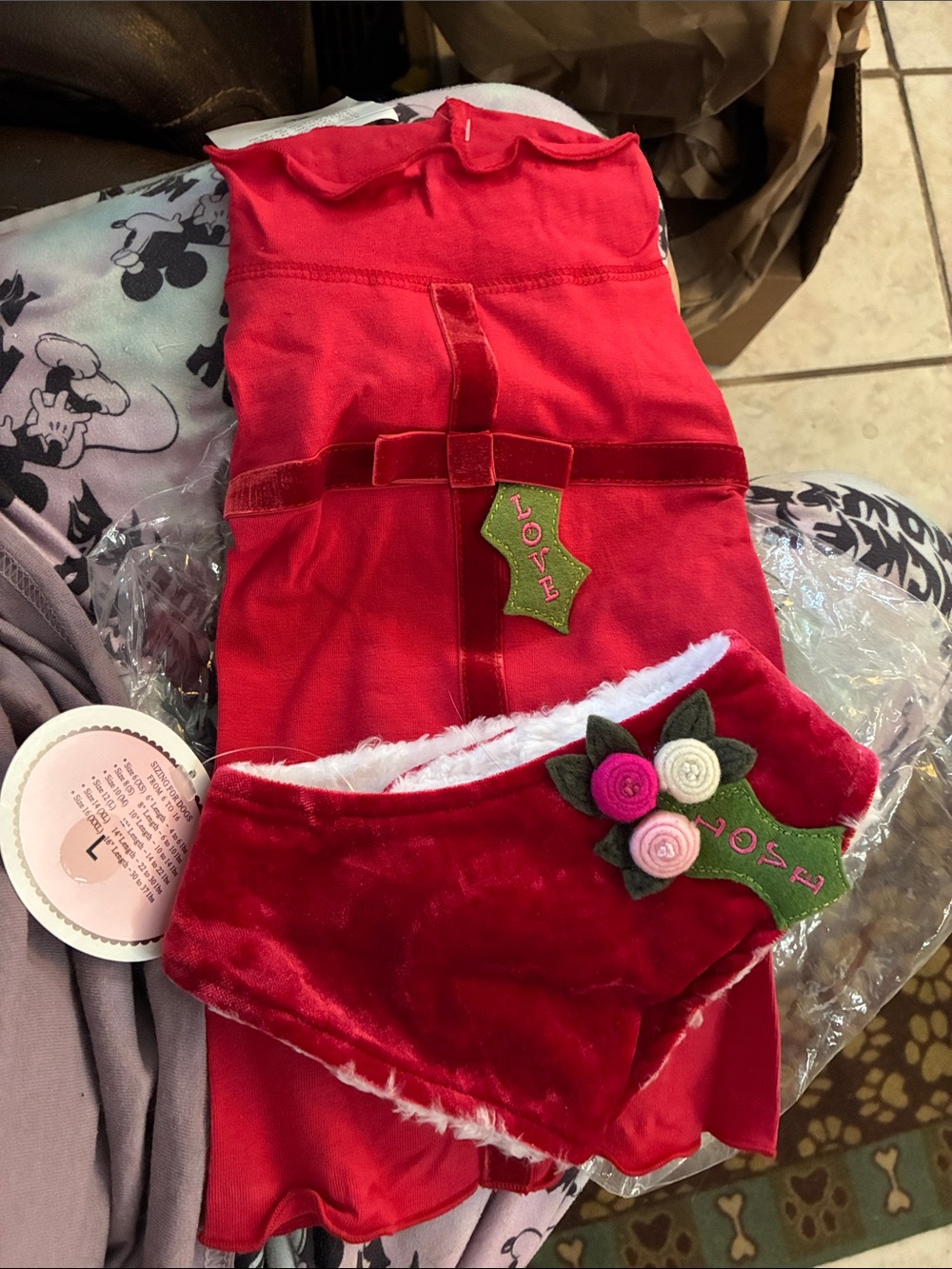 Lulu pink dress and matching bandana